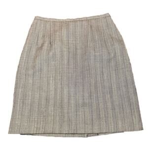 ⭐️ Harve Bernard‎ Classic 100% Wool Gray Skirt Made In Ukraine Dress Women's 8
